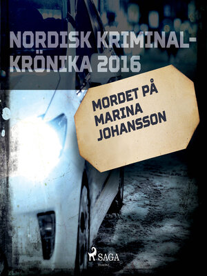 cover image of Mordet på Marina Johansson